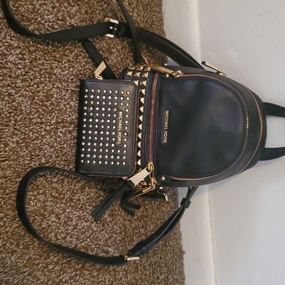 COPY - Michael kors mini studded backpack and wal…